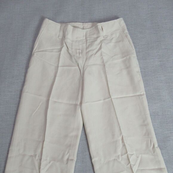 Calvin Klein Pants Womens S Beige Work Dress Closet Staple Neutrals Lightweight - Picture 2 of 11